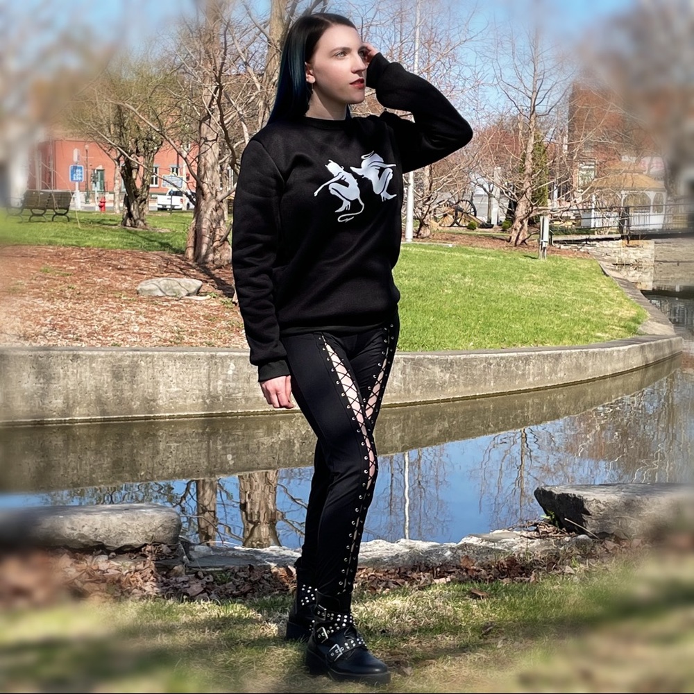Lace-Up Leggings